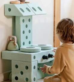 MODU 4x Foam Wheels - 4-pak - Ocean Mint/Forrest Green