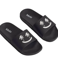 Molo Badesandaler - Zhappy - Sort/Palmer