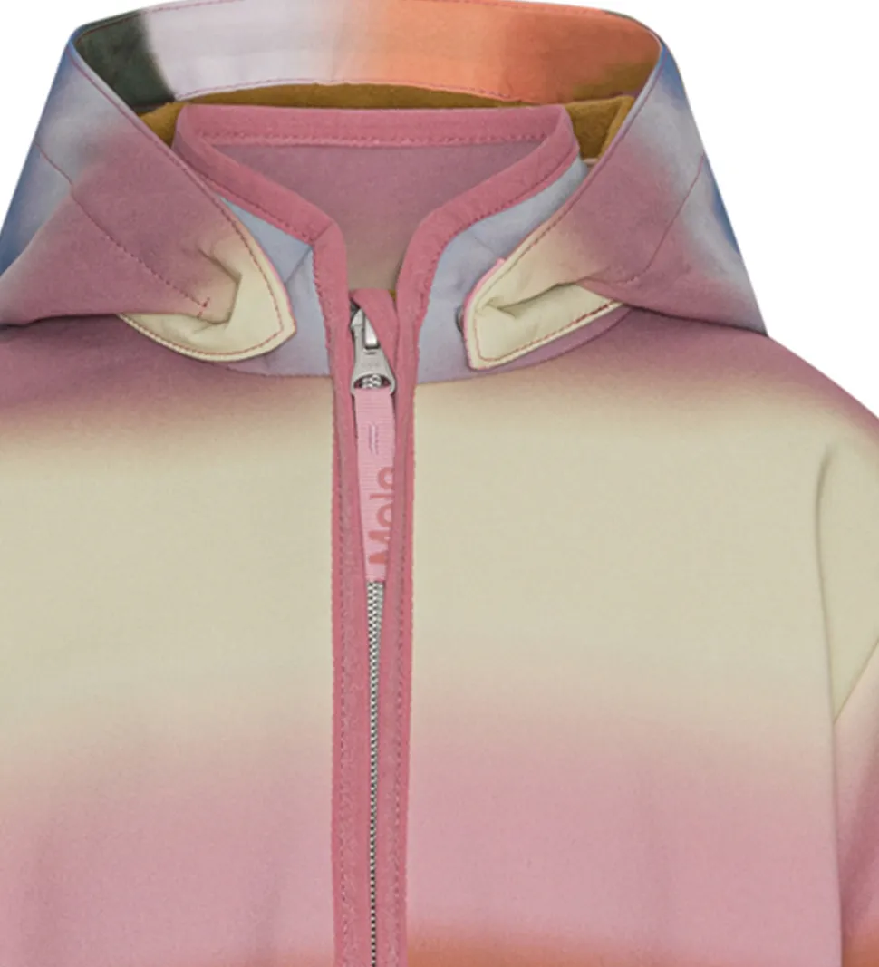 Molo Softshelljakke - Hillary - Misty Rainbow