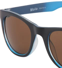 Molo Solbriller - Smile - Sort/Blå