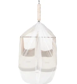 Moonboon Myggenet Til Vugge og Tvillingeslyngevugge - Hvid