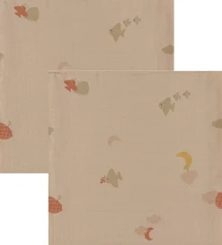 Moonboon Stofbleer - Musselin - 2-pak - Over The Moon