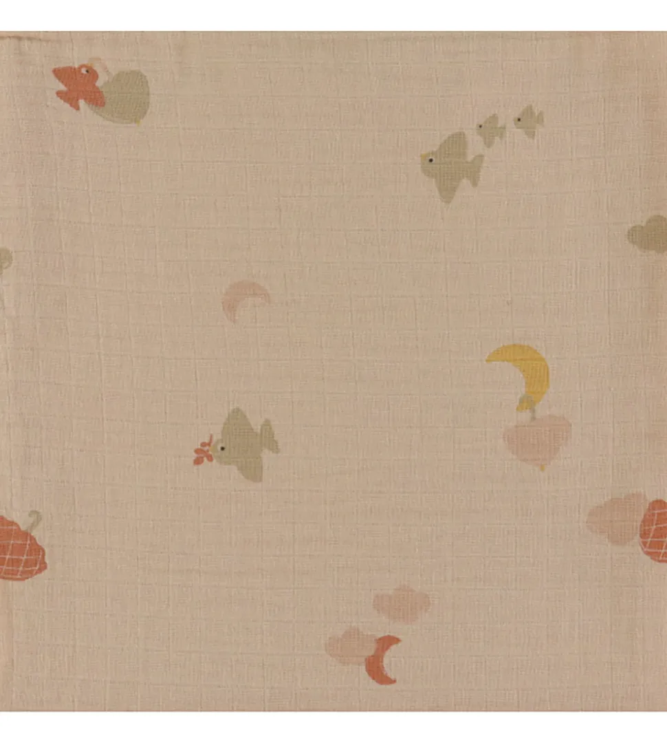 Moonboon Stofbleer - Musselin - 2-pak - Over The Moon