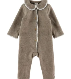 Müsli Køredragt - Uldfleece - Brown Melange