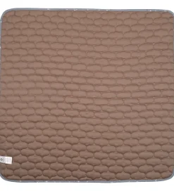 Müsli Tæppe - Quiltet - 90x90 cm - Stars - Jasmin Blue/Balsam Cr