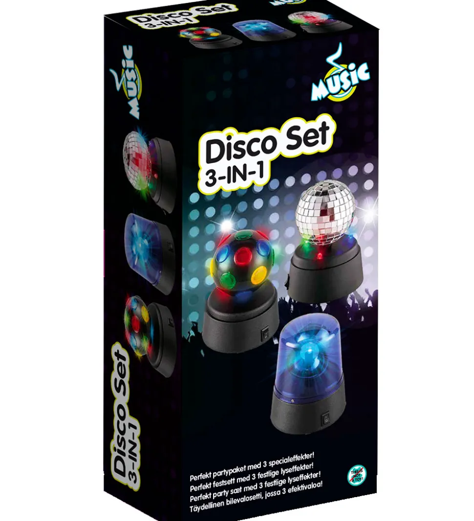 Music Diskosæt - 3-pak