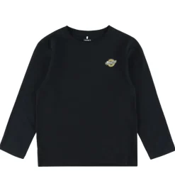 Name it Bluse - NkmVimpel - Black/Hockey