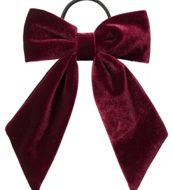 Name It Hårelastik m. Sløjfe - NmfRelvet - Burgundy