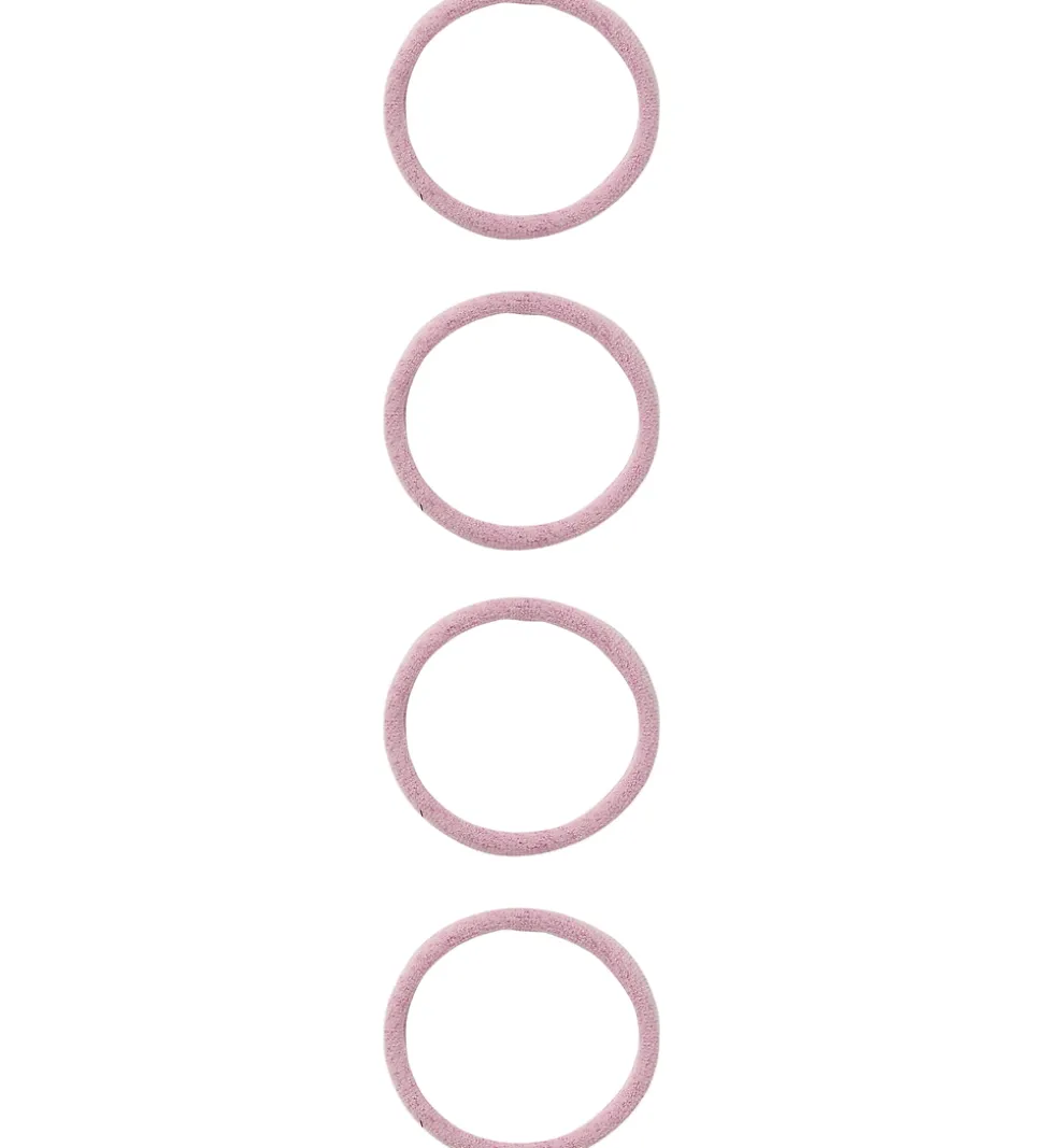 Name It Hårelastikker - NkfRiga - 4-pak - Keepsake Lilac/m. Glit