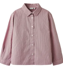 Name It Skjorte - NkfSvala - Keepsake Lilac/Burgundy