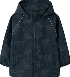 Name It Softshelljakke m. Fleece - NmmAlfa08 - Dark Sapphire m.