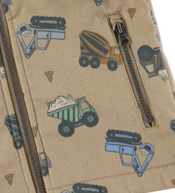 Name It Softshelljakke m. Fleece - NmmAlfa08 - Silver Mink/Truck