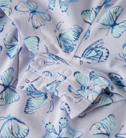 Name It Sommerdragt - NmfVigga - Purple Heather/Butterflies