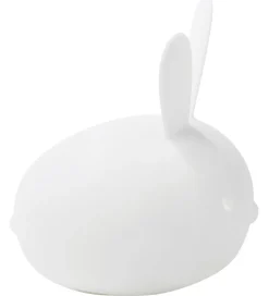 Nattou Natlampe - Silikone - LED - Kanin - 12x14x15 cm - Hvid