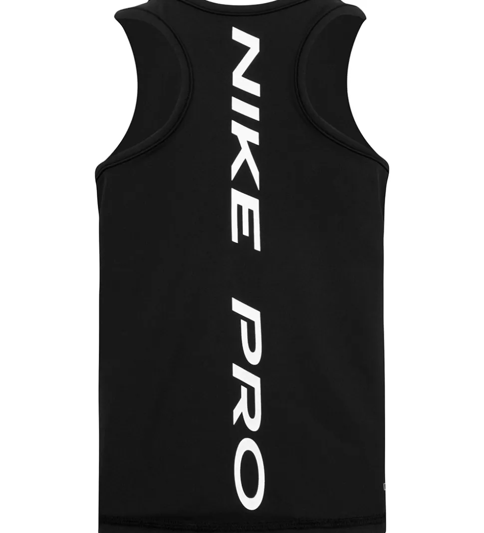 Nike Tanktop - Dri-Fit - Sort m. Logo