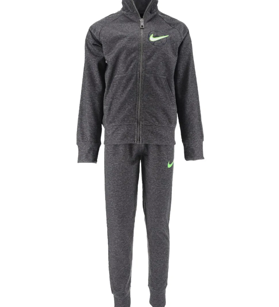 Nike Træningssæt - Cardigan/Bukser - My First - Carbon Heather