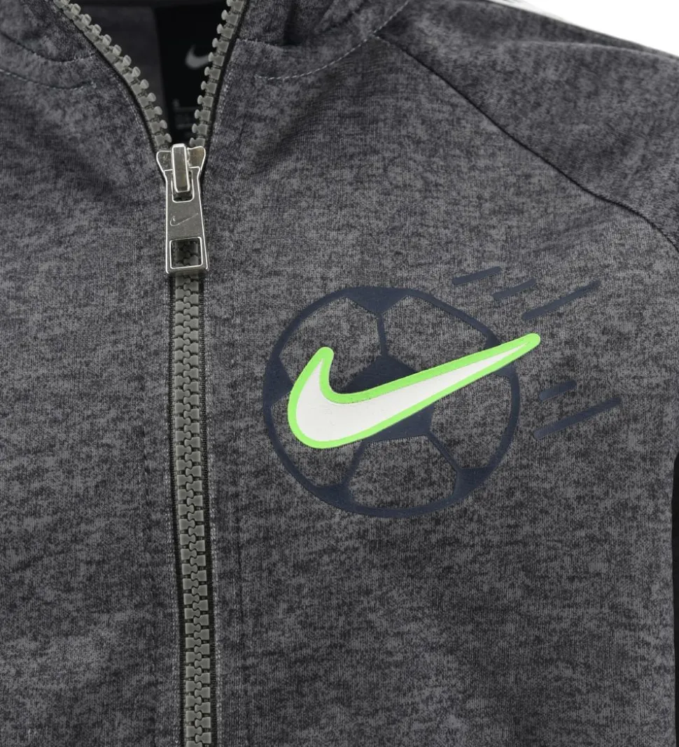 Nike Træningssæt - Cardigan/Bukser - My First - Carbon Heather