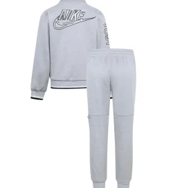 Nike Træningssæt - Cardigan/Bukser - Light Smoke Grey Heather