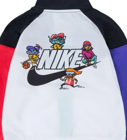 Nike Træningssæt - Cardigan/Bukser - Blocked - Sort/Multifarvet