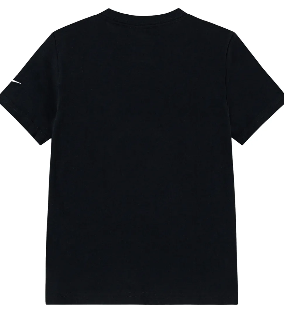 Nike T-shirt - Futura evergreen - Black/Metallic Gold