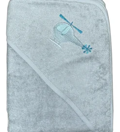 Nørgaard Madsens Babyhåndklæde - 75x75 cm - Dusty Green m. Helik