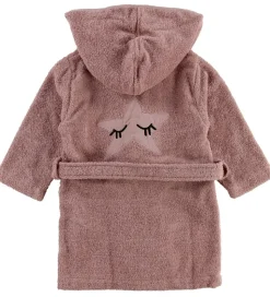 Nørgaard Madsens Badekåbe - Rosa m. Øjne