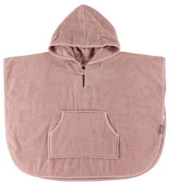Nørgaard Madsens Badeponcho m. Hætte/Lomme - 70x50 cm - Pale Mau