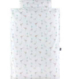 Nørgaard Madsens Sengetøj - Baby - Hvid m. Elefanter