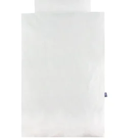 Nørgaard Madsens Sengetøj - Baby - Off White m. Beige Prikker