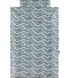 Nørgaard Madsens Sengetøj - Junior - Grå m. Biler på Snoede Veje