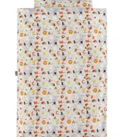 Nørgaard Madsens Sengetøj - Junior - Beige m. Alfabet