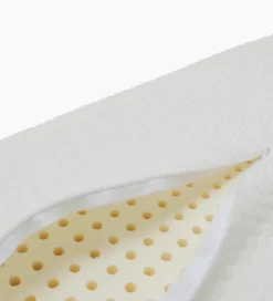 Nsleep Barnevognsmadras - Naturlatex - 36x96 cm - Hvid