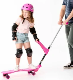 Ookkie Skateboard - Kids Learner Skateboard - Pink