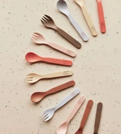 OYOY Børnebestik - 2 Dele - Pullo - Taupe