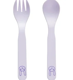 OYOY Børnebestik - Bioplast - 2 Dele - Pullo - Lavender