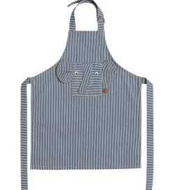 OYOY Forklæde - Denim - Elephant - Blå m. Striber