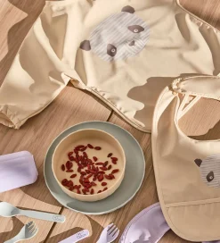 OYOY Forklæde - Lun Lun Panda - Butter