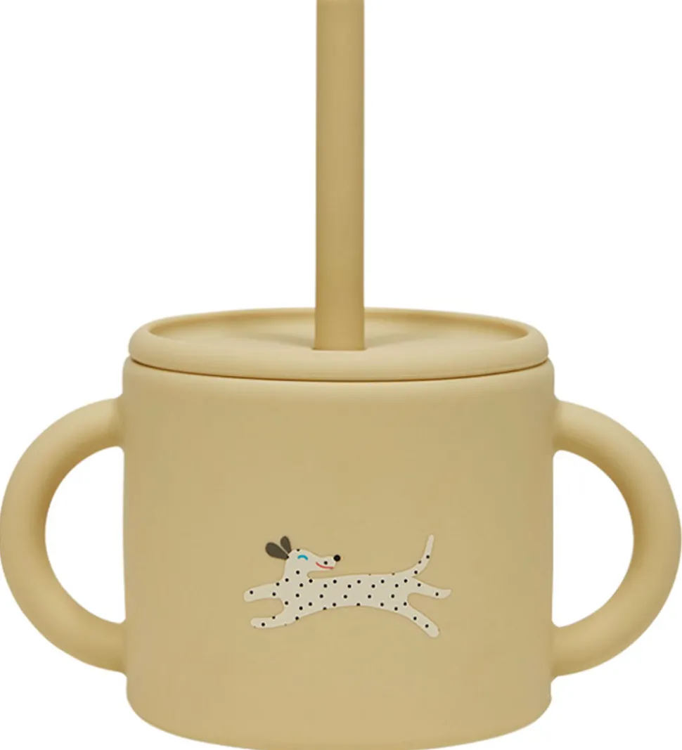 OYOY Kop m. Sugerør - Enkei Cup - Silikone - Mellow