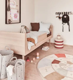 OYOY Opbevaringskurve - 2-pak - Cotton Rope - Dot - Clay