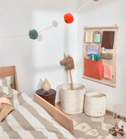 OYOY Opbevaringskurve - 2-pak - Cotton Rope - Konfetti - Mellow