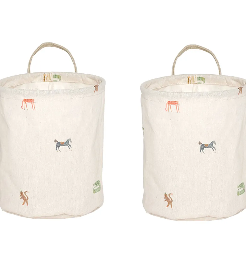 OYOY Opbevaringskurve - 2-pak - Moira - Small - Multi