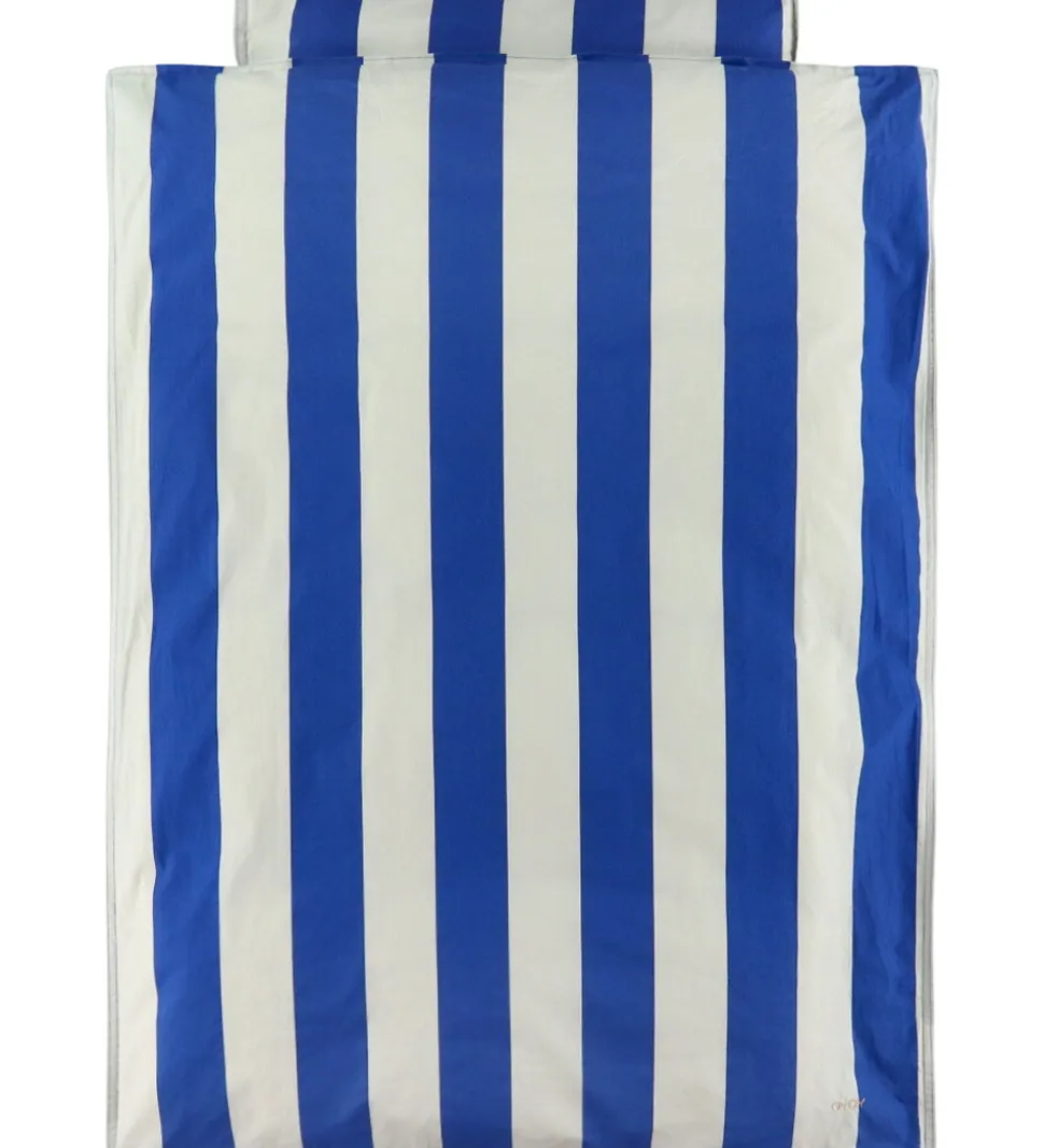 OYOY Sengetøj - Junior - Shima - Optic Blue