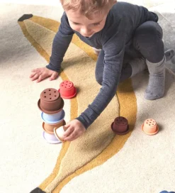 OYOY Stablekopper - Tawa Silikone - Cherry Red/Vanilla