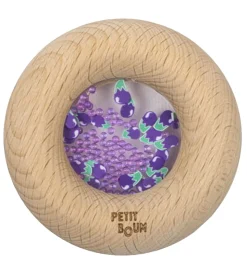 Petit Boum Sanselegetøj - Træ - Donut - Auberginer