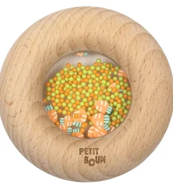 Petit Boum Sanselegetøj - Træ - Donut - Gulerødder