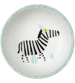 Petit Jour Paris Skål - Melamin - Hvid m. Zebra
