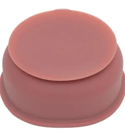 Petit Monkey Skål m. Sugekop - Silikone - Bear - Mahogany Rose