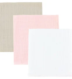 Pippi Stofbleer - 3-pak - 65x65 cm - Veiled Rose