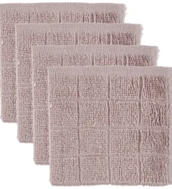 Pippi Vaskeklude - 4-pak - Støvet Rosa