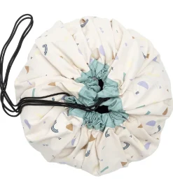 Play&Go Legetøjstæppe - Ø: 140 cm - Animal Alphabet